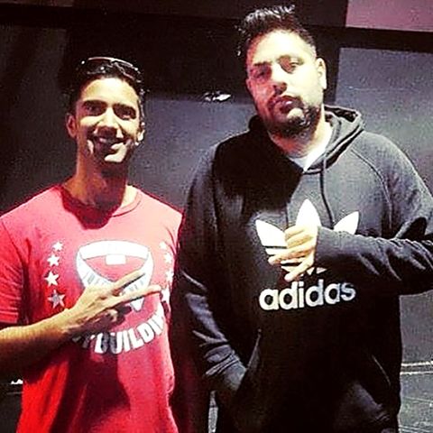 Amit Sharma with Badshah