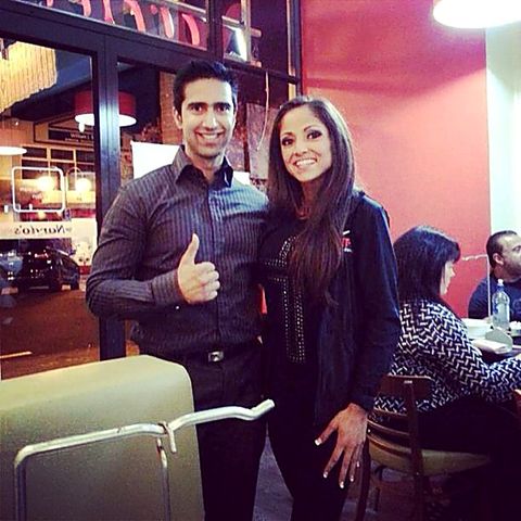 Amit Sharma with Natalia Nagrani