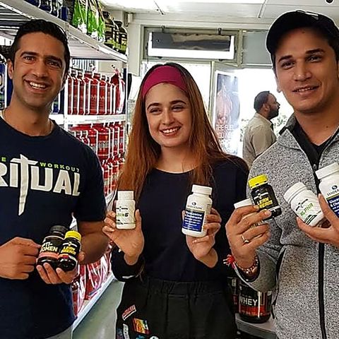 Amit Sharma with Prince Narula & Yuvika